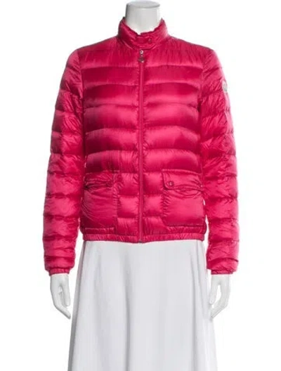 Pre-owned Moncler Down Jacket In Red
