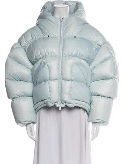 Pre-owned Moncler Down Jacket W/ Tags In Blue