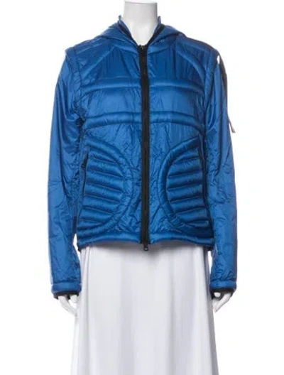 Pre-owned Moncler Down Jacket W/ Tags In Blue