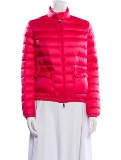 Pre-owned Moncler Down Jacket W/ Tags In Pink