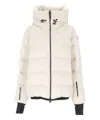 Moncler 'arcesaz' Short Down Jacket In White