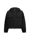 Moncler Short Parka With Zip In Sauvan