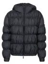 Moncler Medonte Short Down Jacket In Black