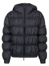 Moncler Medonte Short Down Jacket In Black
