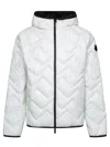 Moncler Bimont White Down Jacket In White