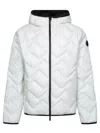 Moncler Bimont White Down Jacket In White