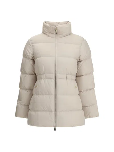 Moncler Down Jackets In White