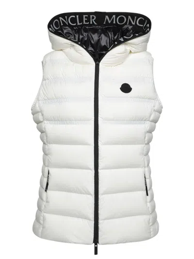 Moncler Down Jackets In White