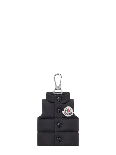 Moncler Down Jacket-shaped Keychain By  In Black