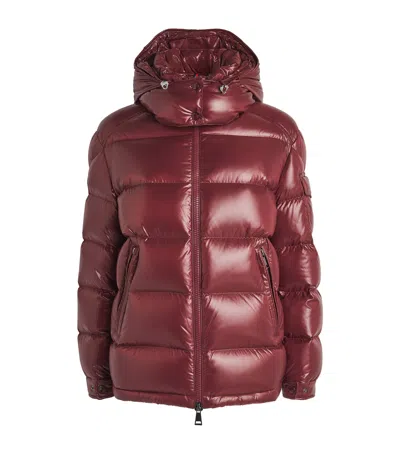 Moncler Down Maire Jacket In Burgundy