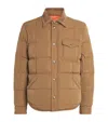 Moncler Marcilly Padded Shell Jacket In Neutral