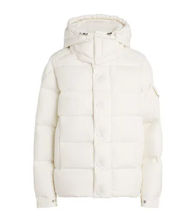 Moncler Down Maya Puffer Jacket In White