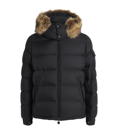 Moncler Down Mayaf Puffer Jacket In Black