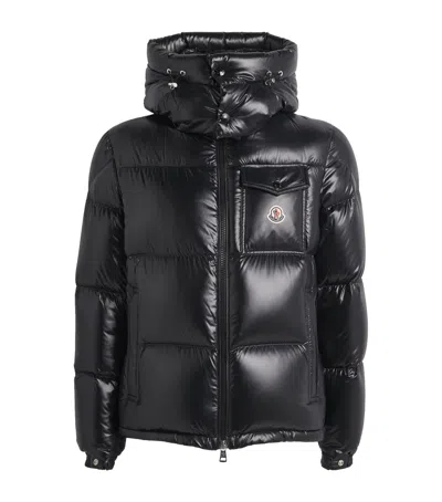 Moncler Down Montbeliard Puffer Jacket In Black