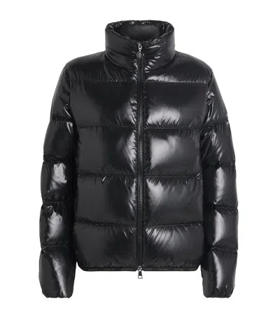 Moncler Down Padded Abbadia Jacket In Black