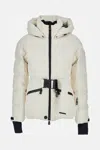 Moncler Down Padded Ski Jacket In White
