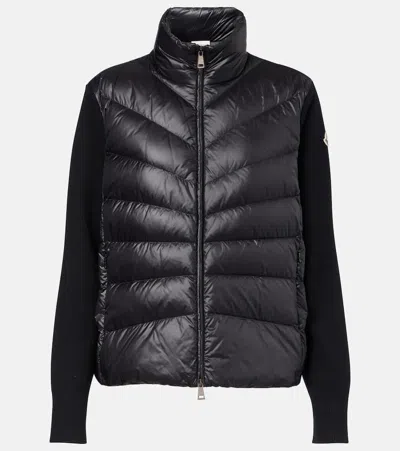 Moncler Down-paneled Cardigan