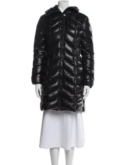 Pre-owned Moncler Down Puffer Coat In Black