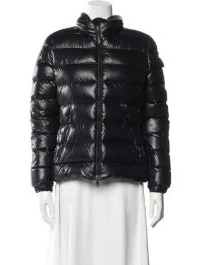 Pre-owned Moncler Down Puffer Coat In Black