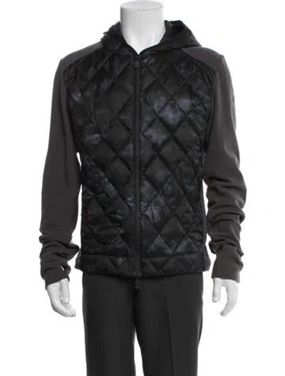 Pre-owned Moncler Down Puffer Coat In Black