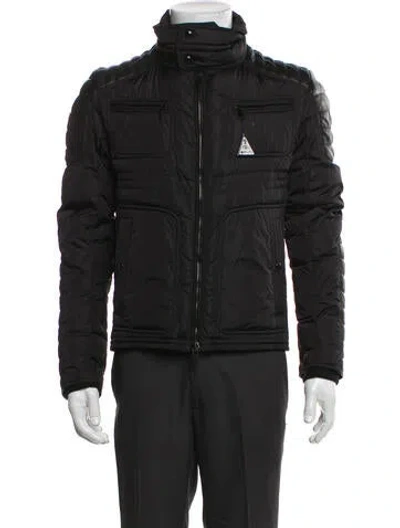 Pre-owned Moncler Down Puffer Coat In Gray
