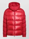 Moncler Maya Jacket Quilted Nylon Down Jacket In Red
