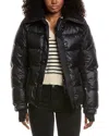 Moncler Down Puffer Jacket In Black