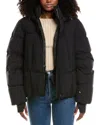 Moncler Down Puffer Jacket In Black