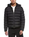 Moncler Down Puffer Jacket In Black