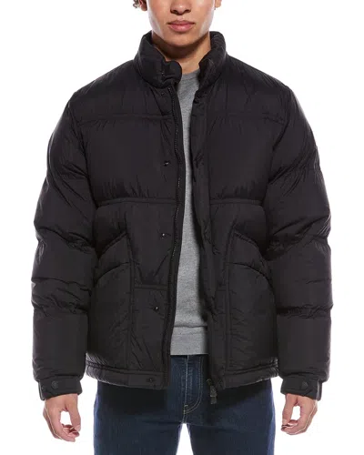 Moncler Down Puffer Jacket In Black