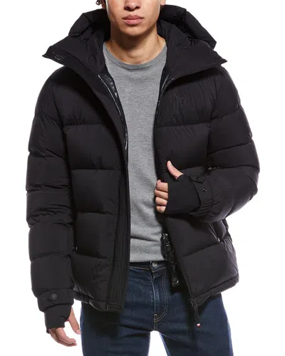 Moncler Down Puffer Jacket In Black