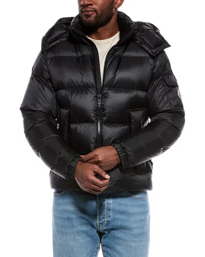 Moncler Down Puffer Jacket In Black