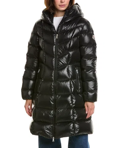 Moncler Down Puffer Jacket In Black