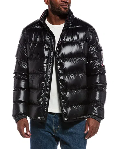 Moncler Down Puffer Jacket In Black