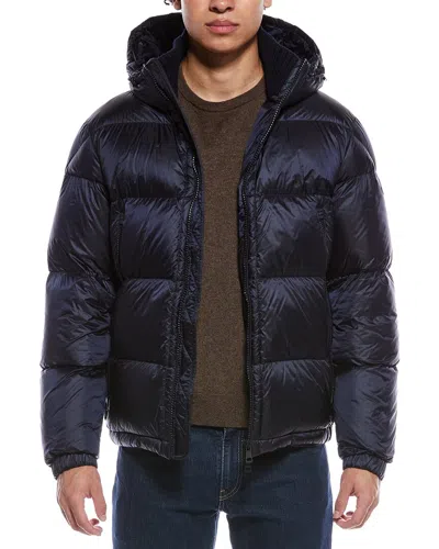 Moncler Down Puffer Jacket In Brown