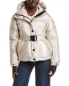 Moncler Down Puffer Jacket In M10-beige