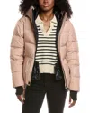 Moncler Down Puffer Jacket In Pink