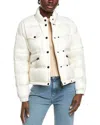 Moncler Down Puffer Jacket In White