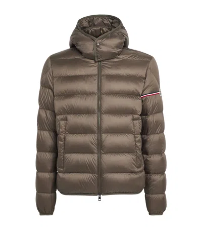 Moncler Down Ravenlock Puffer Jacket In Brown