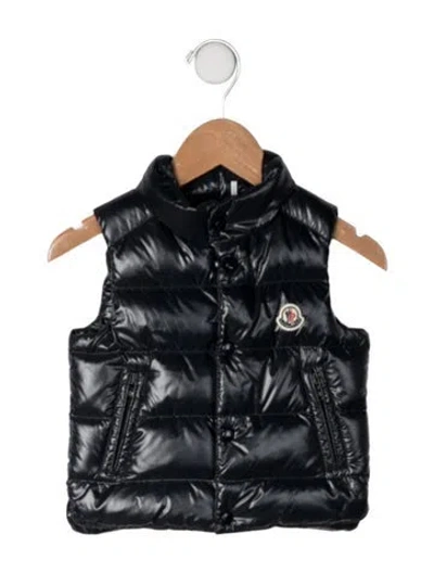Pre-owned Moncler Babies' Down Vest W/tags In Blue