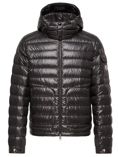 Moncler Down-filled Detachable Hood Coat - Size 2 In Multi