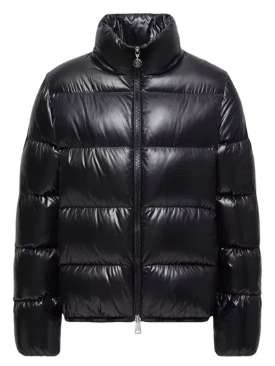 Moncler Down-filled Mini Coat For Women In Multi