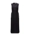 Moncler Draw The Rope To Pull In The Waist Dress In Black
