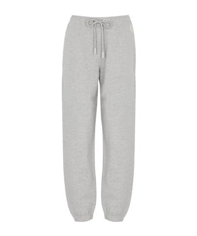 Moncler Drawstring Straight Leg Trousers In Gray