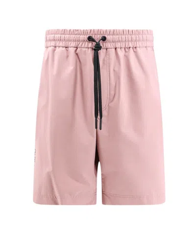 Moncler Drawstring Bermuda Shorts In Rosa