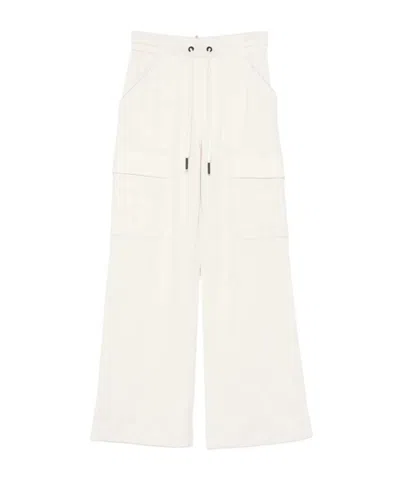 MONCLER DRAWSTRING CARGO-POCKET TROUSERS