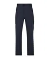 Moncler Drawstring Gabardine Jogging Pants In Blue
