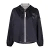 Moncler Grenoble Womens Zip Cardigan In Blue