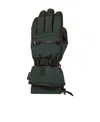 Moncler Drawstring Padded Gloves In Black