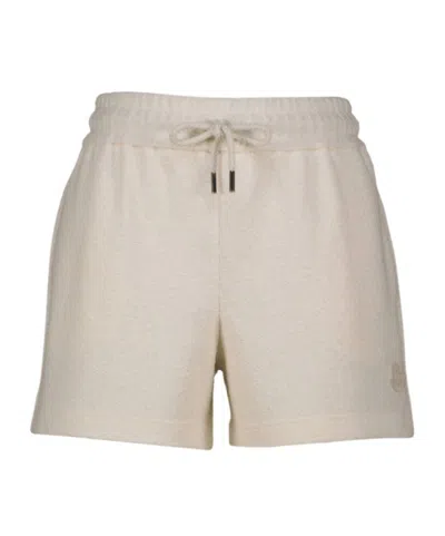 Moncler Drawstring Shorts In White